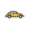 Old School Beetle Sticker