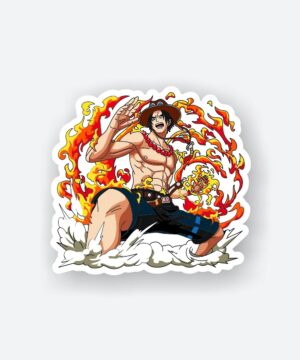 One Piece Ace Luffy Sticker One Piece Ace Luffy Sticker