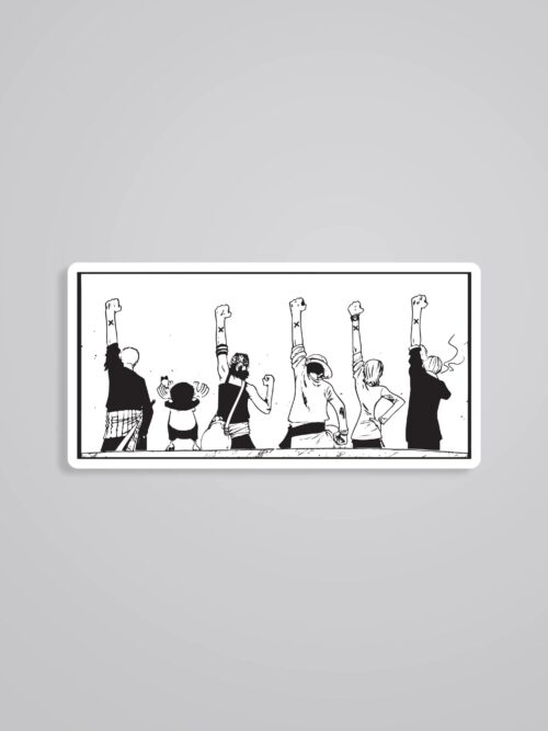 One Piece Nakama Anime Stickers