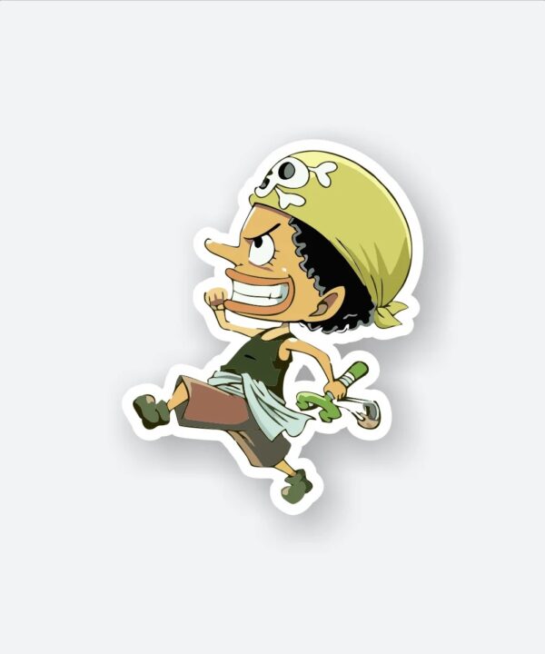 One Piece RUN RUN Sticker One Piece RUN RUN Sticker