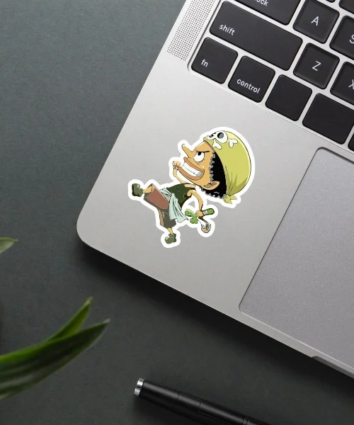 One Piece RUN RUN Sticker One Piece RUN RUN Sticker