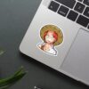One Piece Shanks Smile Sticker