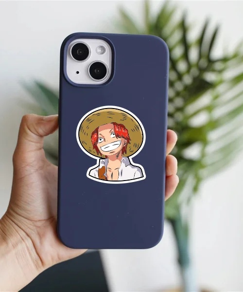 One Piece Shanks Smile Sticker