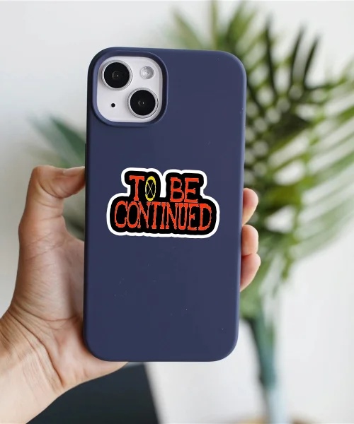 One Piece To Be Continued Sticker One Piece To Be Continued Sticker