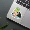 One Piece Usopp And Frog Sticker