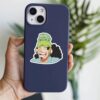 One Piece Usopp And Frog Sticker