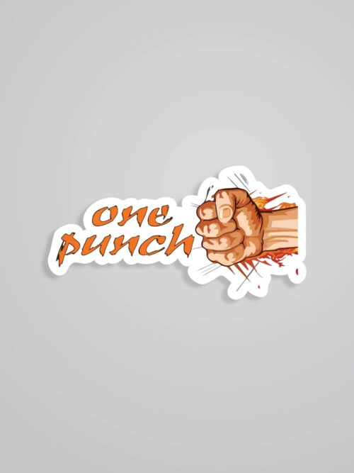 One Punch Endless Strength Anime Stickers