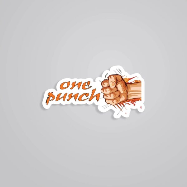 One Punch Endless Strength Anime Stickers