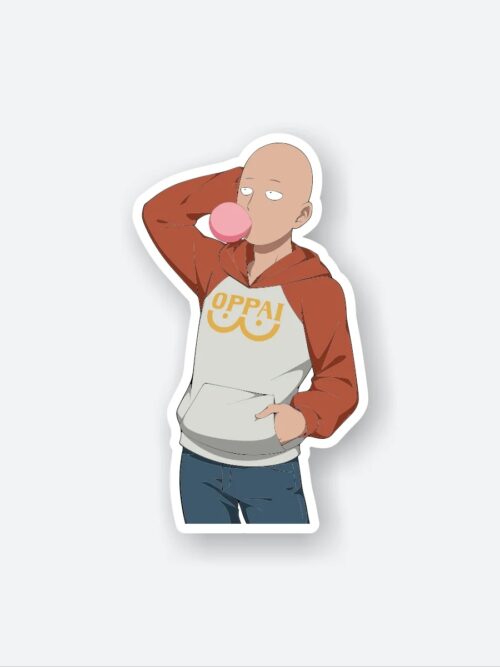 One Punch Man Saitama Sticker