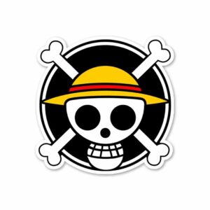One piece logo Sticker One piece logo Sticker