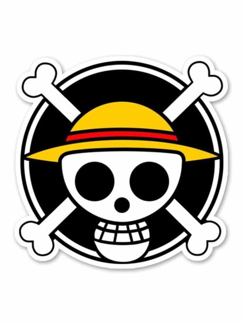 One piece logo Sticker