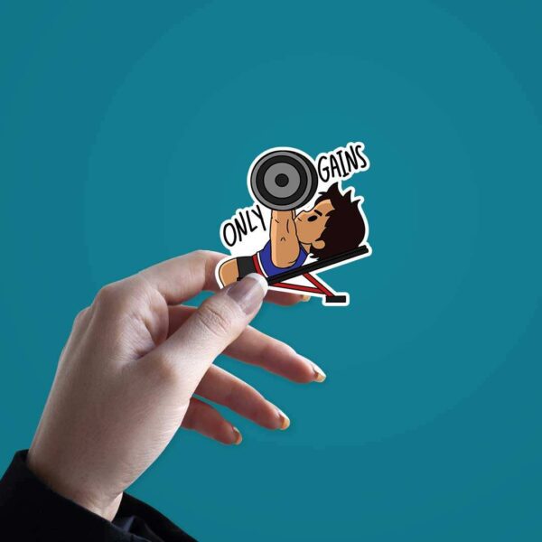 Only Gains Sticker