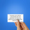 Only People Who Care About You Sticker