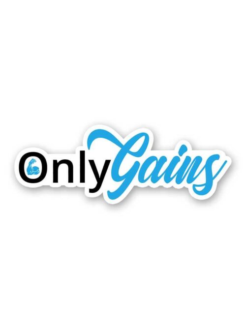 OnlyGains Sticker