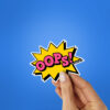 Oops Sticker