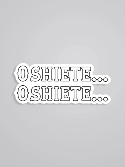 Oshiete Oshiete Anime Stickers