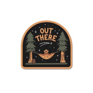 Out There Sticker Out There Sticker