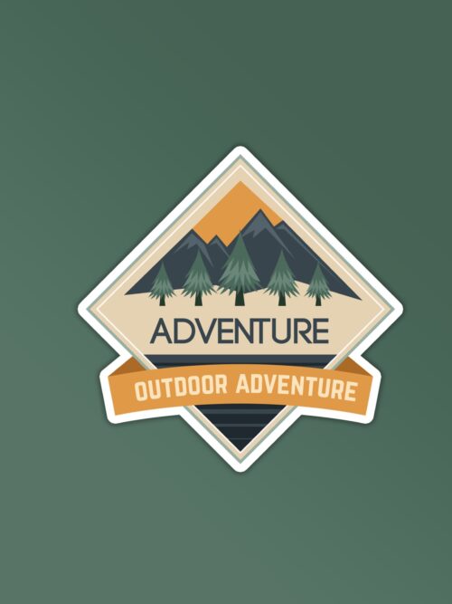 Outdoor Adventure Sticker