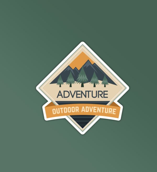 Outdoor Adventure Sticker Outdoor Adventure Sticker