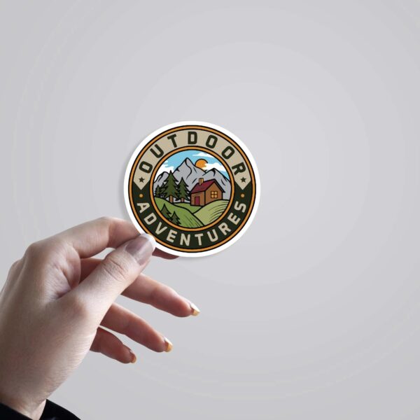 Outdoor Adventure Travels Stickers