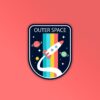 Outer Space Sticker