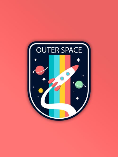 Outer Space Sticker
