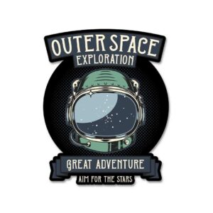 Outer Space Sticker Outer Space Sticker