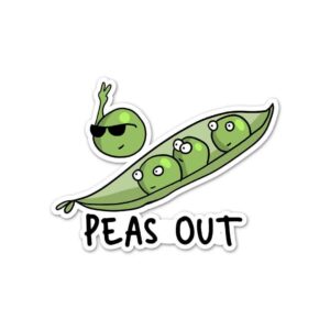PEAS Out Sticker PEAS Out Sticker