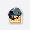 PUBG Helmet Sticker