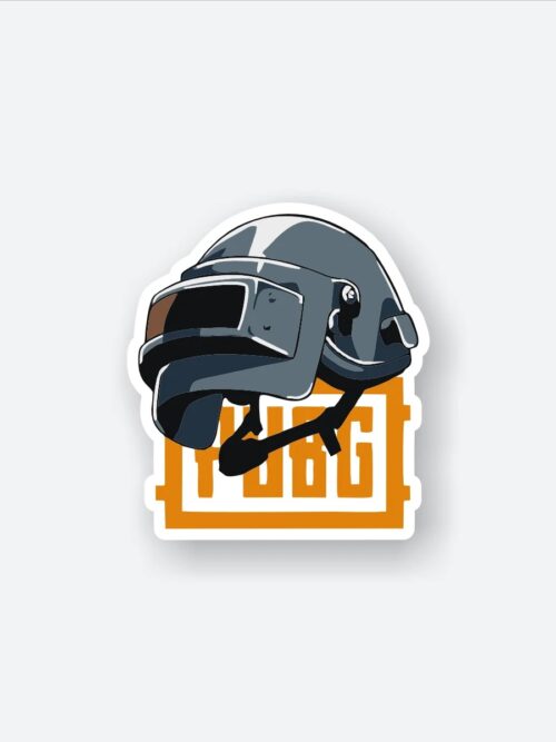 PUBG Helmet Sticker