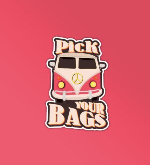Pack Your Bags Travel Sticker