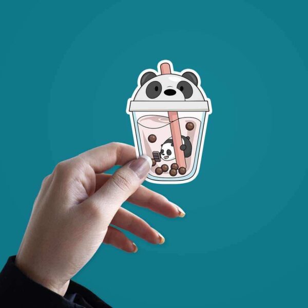 Panda Sipper Sticker