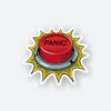 Panic Button Sticker
