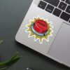 Panic Button Sticker