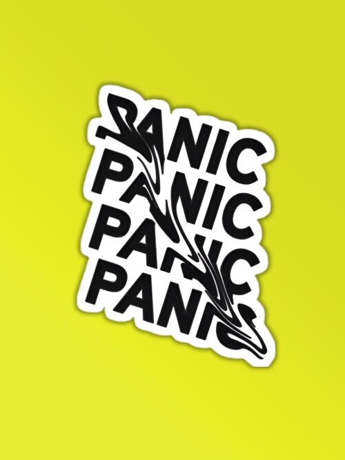 Panic Sticker