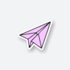 Paper Rocket Sticker