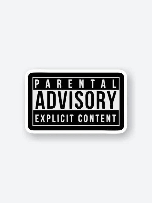 Parental Advisory Sticker