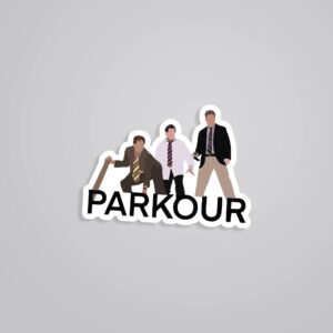 Parkour TV Shows Stickers