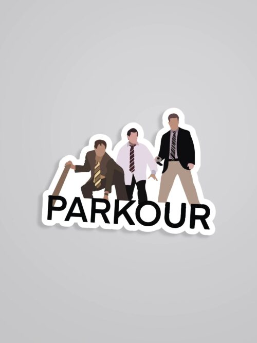 Parkour TV Shows Stickers