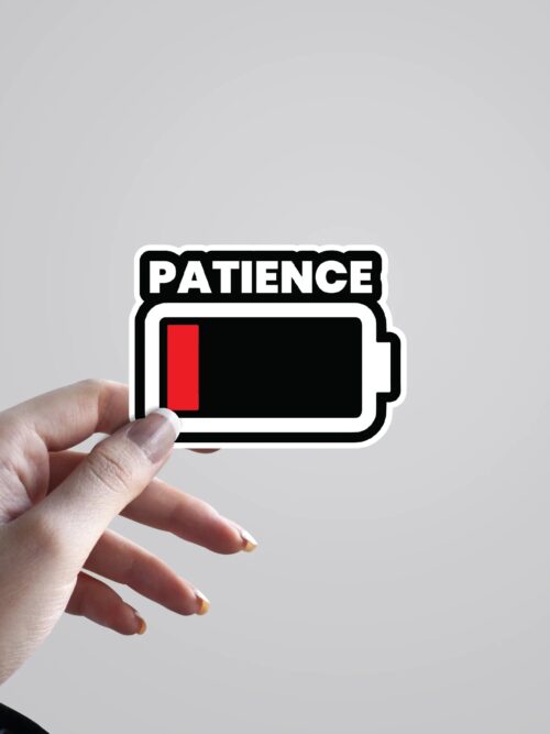 Patience Witty Stickers