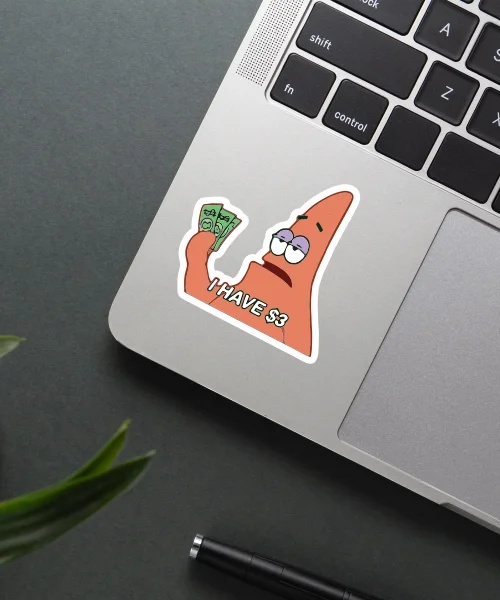 Patrick I Have 3 Sticker