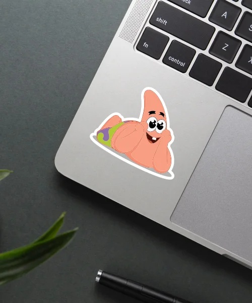 Patrick Puppy Eyes Sticker