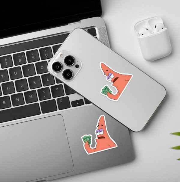 Patrick Star Take My Money Sticker Patrick Star Take My Money Sticker