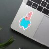 Patrick Is Scrub Sticker