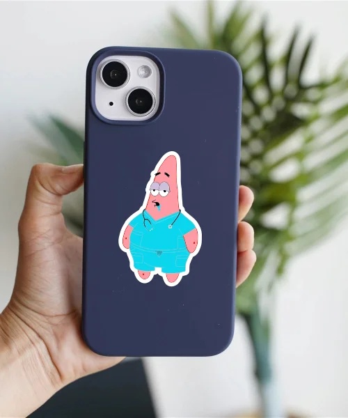 Patrick Is Scrub Sticker