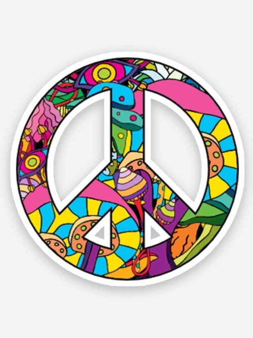 Peace Graffiti sticker