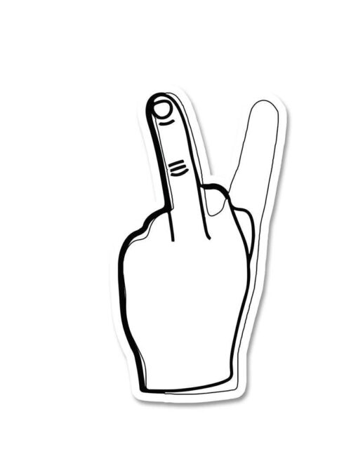 Peace Sign Sticker