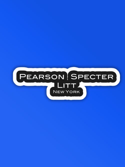Pearson Specter Litt   Suits Laptop   Mobile Sticker