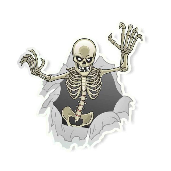 Peek A Boo Sticker
