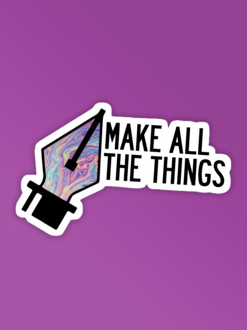Pen Tool Laptop Mobile Stickers